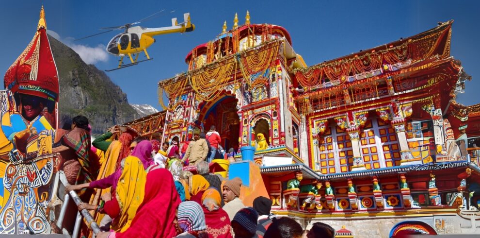 Badrinath Yatra by Helicopter