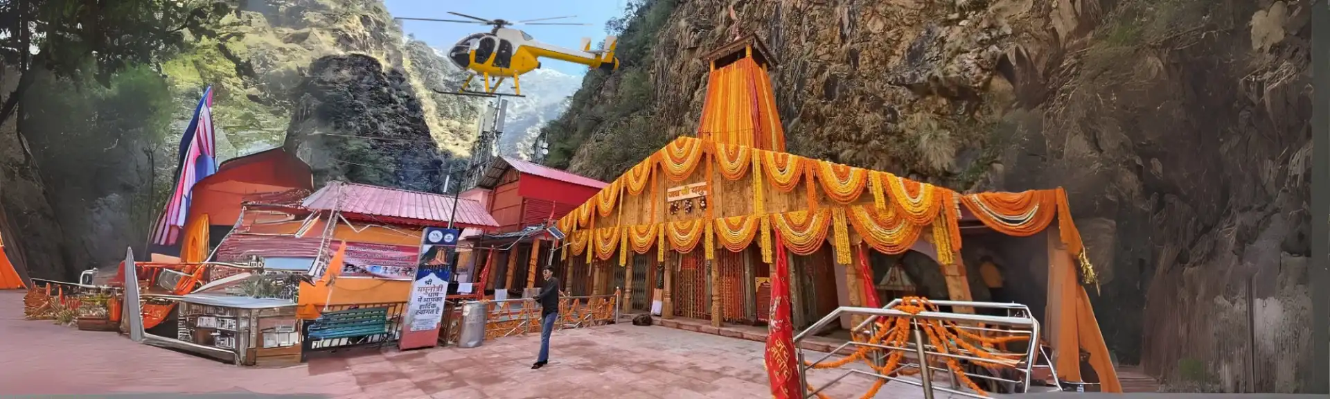 Helicopter for Yamunotri
