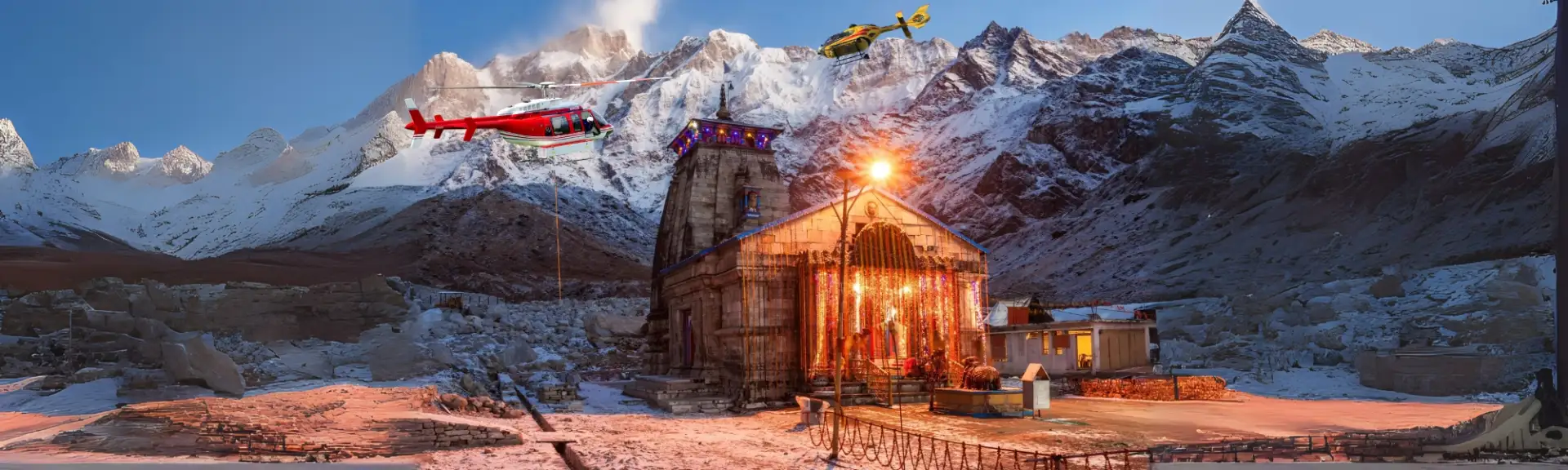 Kedarnath Yatra by Helicopter_